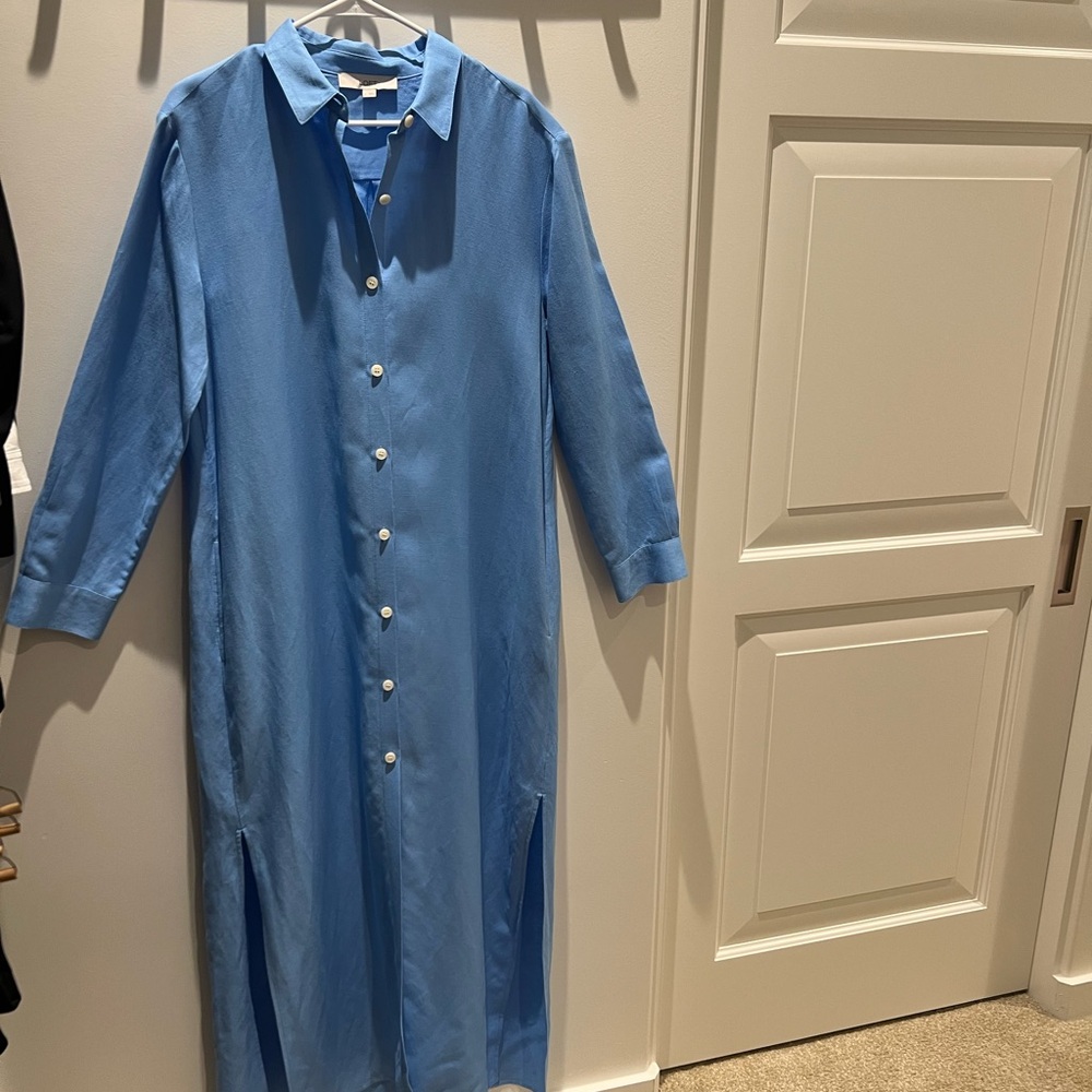 LOFT Blue Maxi Dress